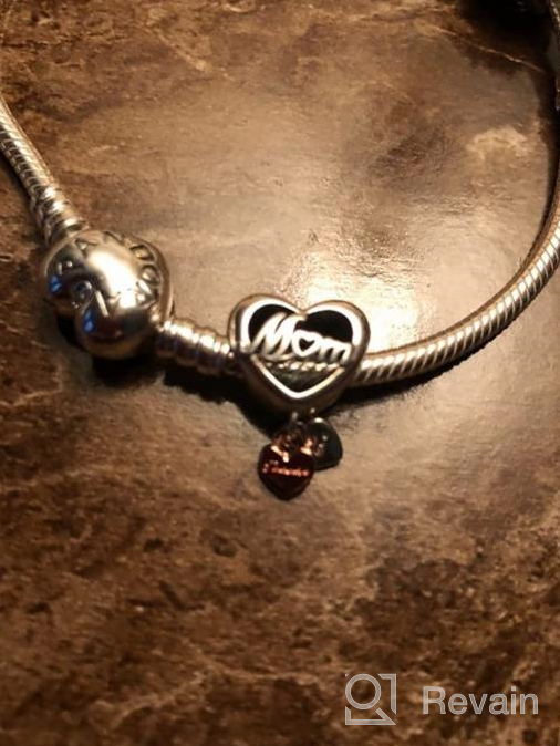 img 1 attached to 🎂 Annmors Sterling Birthday Bracelet Necklace for Girls' - Jewelry and Bracelets review by Tim Purdie
