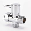 7/8" brass t adapter bidet with shut off valve for toilet sprayer logo