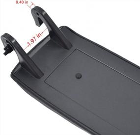img 3 attached to Leather Armrest Center Console Lid Cover For 2004-2008 Audi A4 S4 B7 8E0864245P38M