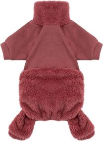 img 4 attached to 🐶 CuteBone DS19S: Keep Your Small Dog Warm in Frozen Cold Weather with a Pink Turtleneck Sweater