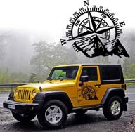 leasinder mountain stickers graphics waterproof exterior accessories logo