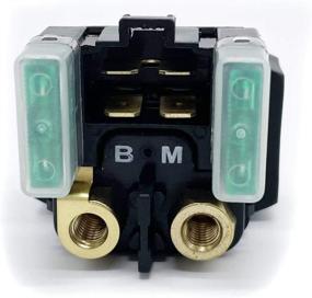 img 1 attached to 🏍️ Yamaha ATV YFM 350 400 450 660 Raptor Grizzly Kodiak Wolverine Big Bear Starter Solenoid Relay 2003-2008