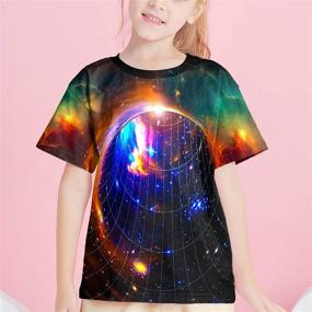 img 1 attached to 👚 Kayolece Realistic Printed Girls' Shirts: Stylish Clothing Collection at Tops, Tees & Blouses