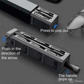 img 3 attached to Locimirv 45-Piece Precision Screwdriver Set - Mini Tool Kit for Electronics, PC, Phone, Eyeglass, Watch Repair