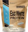 smart138 pure egg white protein powder, non-gmo, gluten-free, soy-free, dairy-free, keto (low carb), paleo, made in usa, (1000g / 2.2lbs, unflavored) logo