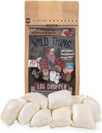 🚽 camco 41471 wild thing rv toilet treatment drop-ins, log dropper - featuring refreshing notes of cedar, pine, and rushing mountain waterfall - pack of 10 bags логотип