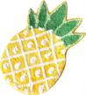 yousa pineapple area rug for living room pineapple shaped door mat (39.3''x23.2'') logo