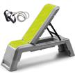 leikefitness multifunctional aerobic deck with cord workout platform adjustable dumbbell bench professional weight training fitness equipment for home gym logo
