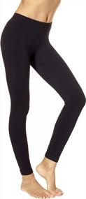 img 3 attached to Cotton Comfort: No Nonsense Women'S Leggings For Everyday Wear