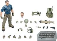 🎖️ valaverse 1/12 scale male modern military action figure set - 6.5 inch american military soldiers, us army men, and swat team toy soldiers with military weapons and accessories - playset collectable figures logo