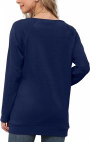 img 1 attached to Stay Stylish In Yincro'S Long Sleeve Tunic Tops: Perfect For Casual Fall Outfits