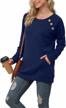 stay stylish in yincro's long sleeve tunic tops: perfect for casual fall outfits logo