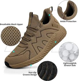 img 3 attached to Feethit Running Walking Fashion Sneakers Women's Shoes ~ Athletic