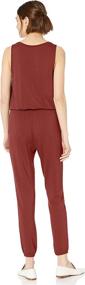 img 1 attached to Daily Ritual Supersoft Sleeveless Jumpsuit Women's Clothing : Jumpsuits, Rompers & Overalls