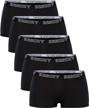 b2body cotton boyshort panties for women - 5 pack in small to plus sizes logo