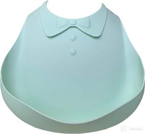 img 3 attached to 👶 Ultimate Baby Feeding Bib: Adjustable Waterproof Bibs with Food Catcher+