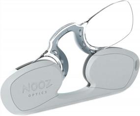 img 3 attached to Nooz Optics Armless Reading Glasses - Rectangular Shape | 6 Vibrant Colors and 5 Corrective Lenses