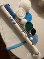 img 1 attached to Clean With Ease: IEZFIX Electric Spin Scrubber With 7 Replaceable Brush Heads For Efficient Bathroom And Shower Cleaning review by Nick Ward