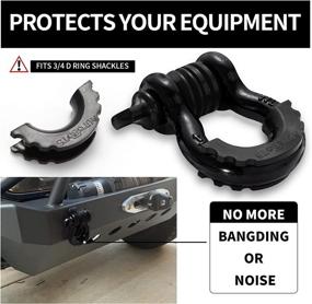 img 3 attached to AUTOBOTS Bow Shackles 3/4&#34 Exterior Accessories