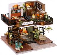 create your own enchanting forest tea shop with cutebee dollhouse miniature kit and furniture logo