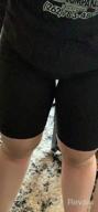 img 1 attached to Women'S High Waist Biker Shorts With Deep Pockets - Tummy Control And Moisture-Wicking For Yoga, Running And Athleisure Wear review by Allison Taylor
