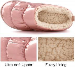 img 2 attached to Cozy And Stylish Women'S Slipper With Memory Foam And Sherpa Lining By RockDove