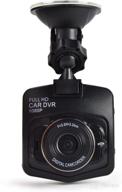 🚗 pyle dash cam car dvr recorder - front & rear view video - 2.3 inch monitor with windshield mount - full color hd 1080p security camcorder for vehicle - pip night vision audio record microsd (pldvrcam14) logo