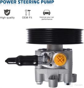 img 3 attached to 🔌 High-Quality Power Steering Pump for Nissan Altima, Maxima and Murano (2007-2014), 3.5L Gas Engine