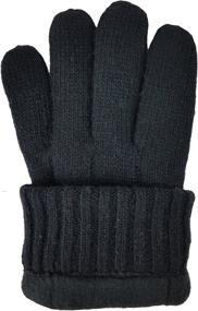 img 1 attached to 🧤 Bruceriver Thinsulate XL Touchscreen Men's Accessories: Superior Gloves & Mittens