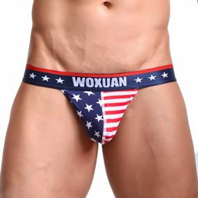 img 4 attached to Patriotic Style Meets Comfort: Shop Evankin'S Soft & Sexy American Flag Boxer Briefs For Men