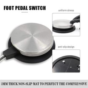 img 1 attached to Premium Stainless Tattoo Foot Pedal: The Ultimate Accessory for Tattoo Artists