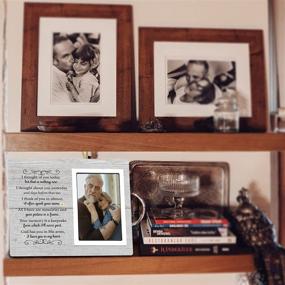 img 3 attached to 🖼️ Sympathy Gift: Memorial Picture Frame for Loss of Loved One - Fits 6x4 In Photo