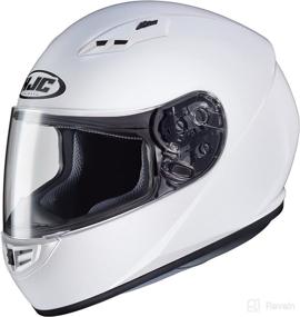 img 1 attached to HJC Solid Street Motorcycle Helmet Motorcycle & Powersports ~ Protective Gear