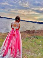 img 1 attached to Discover Stunning WDE Princess 👸 Girls Pageant Dresses for Your Little Girls review by James Bartels