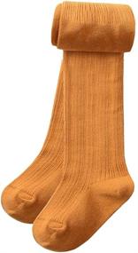 img 4 attached to CHUNG Toddlers Stretchy Stockings BlkWitGrey Girls' Clothing : Socks & Tights