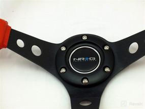 img 1 attached to Steering Wheels 350Mm Stitching ST 006RR BS Y