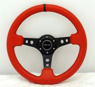 steering wheels 350mm stitching st 006rr bs y logo