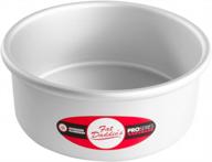 premium quality fat daddio's round cake pan: durable anodized aluminum, perfect for baking 7 x 3 inch cakes logo