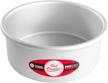 premium quality fat daddio's round cake pan: durable anodized aluminum, perfect for baking 7 x 3 inch cakes logo