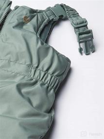 img 2 attached to ❄️ Adorable OshKosh B'Gosh Baby Girls Ski Jacket and Snowbib Snowsuit Outfit Set - Perfect Winter Gear for Little Ones!