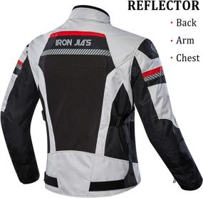 img 3 attached to Motorcycle Motorbike Protective Breathable Armoured Motorcycle & Powersports best for Protective Gear