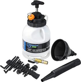 img 4 attached to 🚗 Efficient SMOTIVEPRO Automotive Transmission Fluid Pump with 12 Adapters - 3L Manual Fluid Transfer & Extraction System