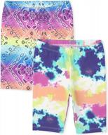 stylish bike shorts for girls | the children's place logo