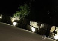 img 1 attached to Enhance Your Outdoor Space With ZUCKEO Low Voltage Landscape Lights - 8 Pack LED Spotlights With Stakes For Garden Pathways, Walls, Trees And More! review by Scott Clark