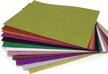 12 pack x-large glitter eva foam paper sheets - 30x40 cm (12 x 16 inch) assorted colors - cf85700 logo