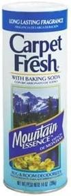 img 4 attached to 🏞️ Carpet Fresh, Mountain Essence Fragrance Rug and Room Deodorizer 14 oz (3 Pack) with Baking Soda
