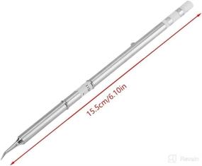 img 3 attached to High-Quality T12-JL02 Soldering Iron Tips: Ideal Replacement Tips for FX-951 Rework Station