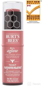 img 3 attached to 🌸 Burt's Bees Aglow Natural Cheek Skincare