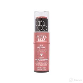 img 2 attached to 🌸 Burt's Bees Aglow Natural Cheek Skincare