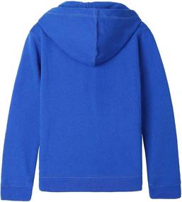 img 2 attached to Bienzoe Anti Pilling Fleece Zip Up Uniform Boys' Clothing : Fashion Hoodies & Sweatshirts